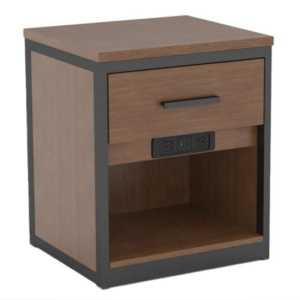 Queen Night Stand With Wall Guard By Wyndham